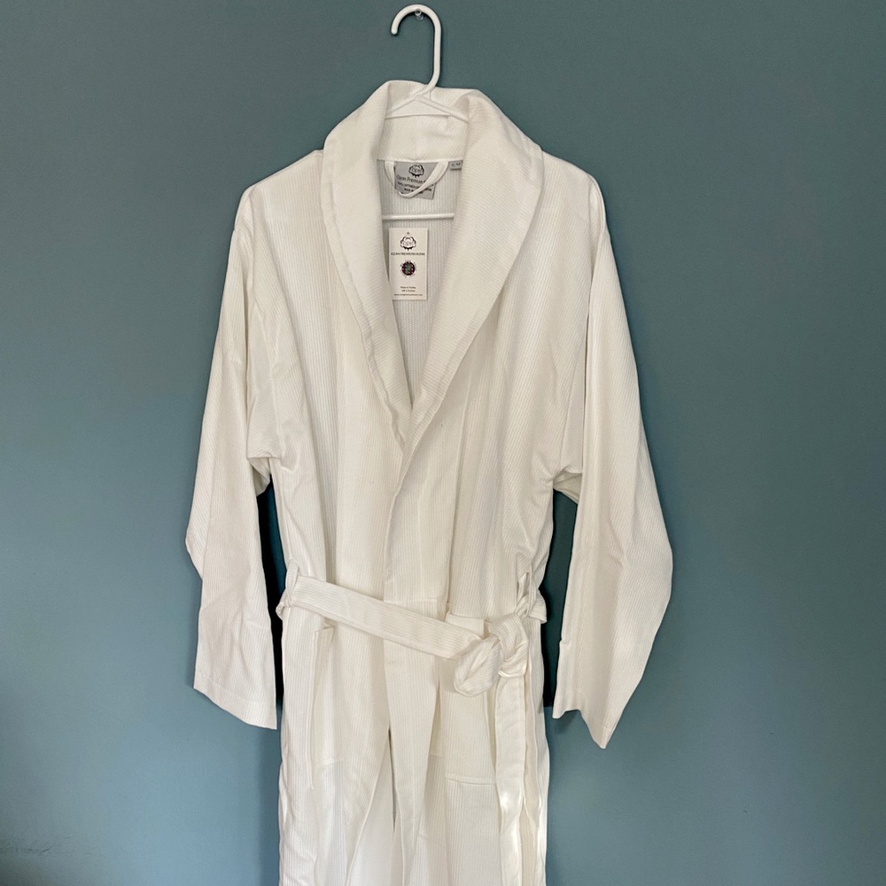 Ozan premium home white robe